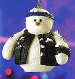 Get Em Before They Sellout! Snow Berry Snowberry Snow Buddy Snowbuddies Snowberry Cuties Motorcycle Biker Dude Snowman Christmas Ornament