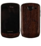 Skinomi TechSkin - Samsung Brightside Screen Protector Ultra Clear Shield + Dark Wood Full Body Protective Skin + Lifetime Warranty