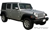 JEEP WRANGLER 4DOOR 2007-09 Complete Chrome Exterior Kit