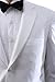 Men's Single Breasted Two Button White Tuxedo
