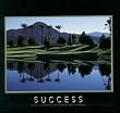 Success-Golf Course, Motivational Poster