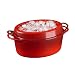 Le Creuset L2584-32P67 7.25-Quart Oval Doufeu in Cherry