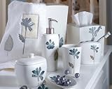 Croscill Spa Leaf Bath Collection Tissue Holder