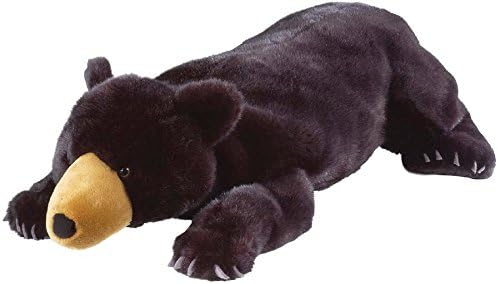 Bear Hug Black Bear Body Pillow
