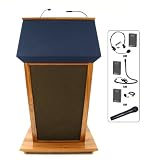 Wireless Patriot Plus Lectern In Cherry