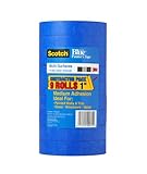 3M 2090 Scotch-Blue Painter's Tape for Multi-Surfaces, 1-Inch x 60-Yard, 9-Pack