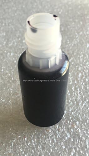 10 mL Pale Purple Burgundy Wax &amp; Gel Candle Liquid Color Dye .33 Oz Sample