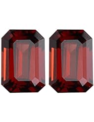 17.70 Cts of 14x10 mm Emerald Matching Loose Garnet (2 pcs set) Gemstones