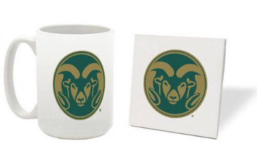 Buy Colorado State Rams Classic Mug and Coaster Combination Pack by FansEdge