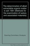 The determination of alkali extractable organic matter in ash 1981