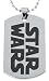 Star Wars Dogtag Pendant Necklace w/Chain and Giftbox