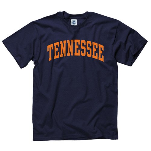 Tennessee Volunteers Basic Arch T-shirt - Navy