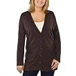 Mossimo&reg; Black Plus Ultra Soft Boyfriend Cardigan - Brown Heather