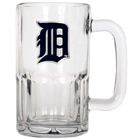 Detroit Tigers Large Glass Beer Mug