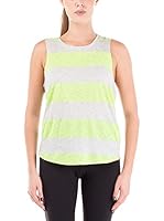 Nike Hurley Camiseta sin mangas Coco (Gris Jaspeado / Verde Flúor)