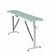 HTC HRT-70 Adjustable 26-1/2-Inch to 43-1/2-Inch Tall 17 Roller 66-Inch by 15-Inch Roller Table