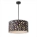 Elk Lighting 68001-1 Enchantment Three Light Pendant with Polka Dots Design in Matte ...