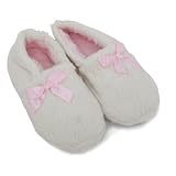 Childrens/Kids Girls Soft Indoor Footwear/Slippers With Bow