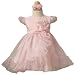 Gorgeous New Pageant Party Dress & Headband Sz 6M to 24M (Pink Ivory or White)