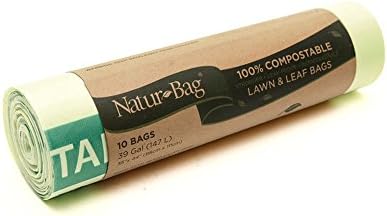 (Pack of 2) Natur-Bag 39-gallon Compostable Lawn & Leaf Bags, 10 Count
