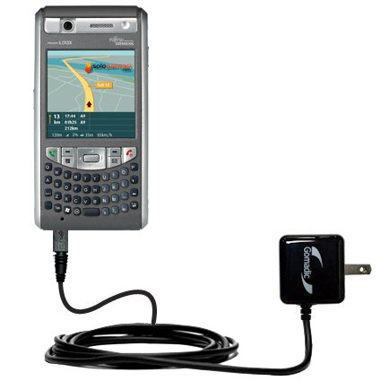 Rapid Wall Home AC Charger for the Fujitsu Pocket Loox T830 T810 - uses Gomadic TipExchange Technology