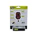 Gear Head Wireless Optical Nano Mouse, Red Flowers (MP2120RDF)