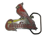 MLB St Louis Cardinals Pewter Belt Buckle