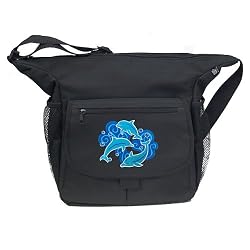 DOLPHIN Diaper Bag Dolphins Baby Bag - BEST Baby Shower GIFT for New Dad, Father or New Mom Mother GIFTS
