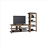 Bush Furniture Universal Collection Wood TV Stand and Audio Rack