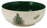 Spode Christmas Tree Color Glaze Round Serving Bowl 9- 1/2 inch
