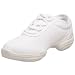 Capezio Canvas Dance Sneaker,White,9.5 M US