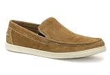 Hush Puppies Winns Tan Washed Mens Mocassin Loafers