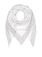 Zwillingsherz Bufanda (Blanco / Gris)