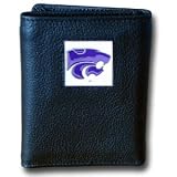 Kansas State Wildcats Trifold Nylon Wallet in a Box - NCAA College Athletics Fan Shop Sports Team Merchandise