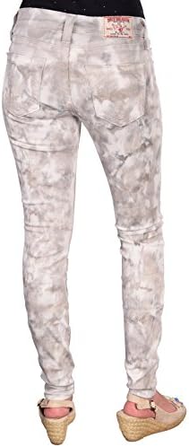 True Religion Skinny Jeans HALLE SUPER SKINNY, Color: Light Grey, Size: 28