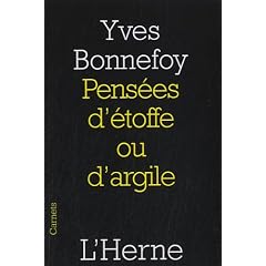 Pens�es d'�toffe ou d'argile