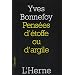 Pens�es d'�toffe ou d'argile