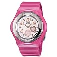 Casio Women`s BGA100-4B1CR Baby-G Pink Analog Digital Watch