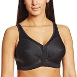 UPC 889902000086 product image for Glamorise Women's Plus-Size Magic Lift Front Close Posture Support Bra 1265, Bla | upcitemdb.com