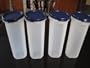 Tupperware Modular Mates Round 4 Set of 4 Bold N Blue
