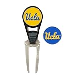 UCLA Golf Ball Mark Repair Tool and Ball Markers