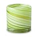 Zodax IG-1611 Impressions Scented Candle in Art Glass Jar, Lemongrass Mint, 4 by 4-Inch