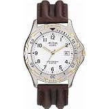 Acqua by Timex Men &acute; s Brown Leather Strap Watch, A2A261 - B000BWEAFS