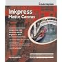 Inkpress Artist's Waterproof Stretchable Canvas, Bright White Matte Inkjet Cloth, 20mil., 350gsm., 8.5" x 11", 10 Sheets.