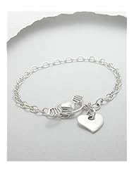 Heart Bracelet In Sterling Silver