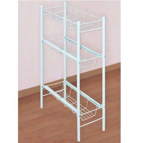 隙間収納家具 『ランドリー 引出しタイプ サイドラック』(A732)