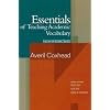 Essentials of Teaching Academic Vocabulary (English for Academic Success)