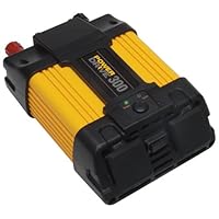 PowerDrive RPPD300 300-Watt DC to AC Power Inverter with USB Port and 2 AC Outlet