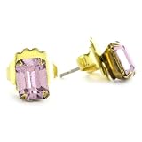Sorrelli Mirage Petite Crystal Stud Gold-Tone 