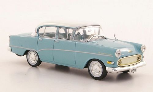 Opel Olympia Rekord P1, hellblau/weiss,